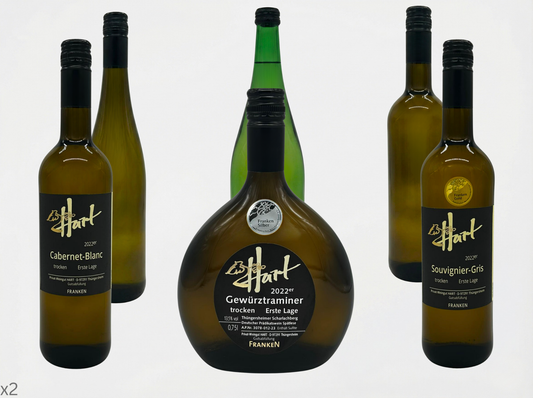 Trocken – Fruchtige Weißweine 12 Flaschen Probierpaket